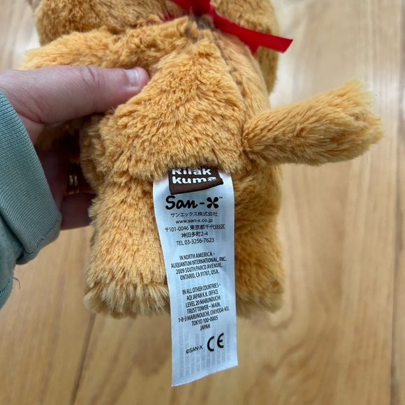 Rilakkuma San-X Original Plush Dressed as Fluffy Tiger 10” Authentic Collectible - Picture 3 of 6